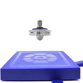 

UFO Magnetic Suspension Gyro Magnetic Anti-gravity Flying Saucer Science Teaching Toy