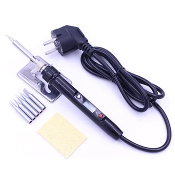 

Internal Heat Type 80W Digital Display Soldering Iron Electric Mini Soldering Welding Rework Repair Tool Wood Burning Set