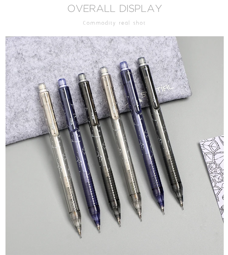 1 шт. простой милый механический карандаш с созвездием kawaii sketch Starry sky proppelling pencil школьные принадлежности 0,5 мм 0,7 мм
