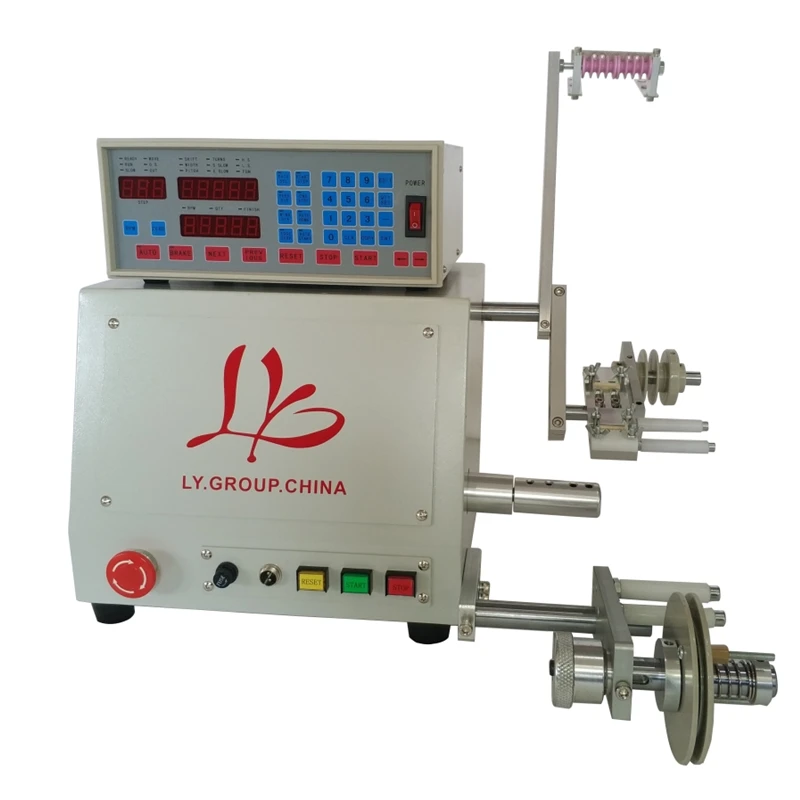 

750W Computer Automatic coil wire winding machine LY 820 for 0.2 to 3.0mm round rectangular spool