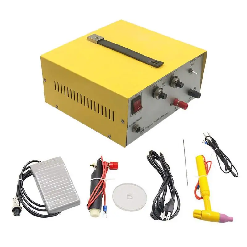 220V/110V Spot Welding Machine Ring Necklace Bracelet Spot Welding Line Pulse Spot Welding Laser Spot Welding Machine