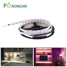 Светодиодный светильник полосы 12V Кухня Под Кабинет Светодиодный светильник ing Bajada De Cama 5050SMD цветная(RGB) Лента потолочные полосы в виде книжной обложки ночной Светильник