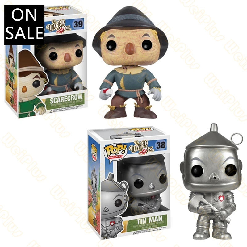 Funko POP волшебник Оз жестяной человек пугало медвежонок Лев ПВХ Модель виниловые