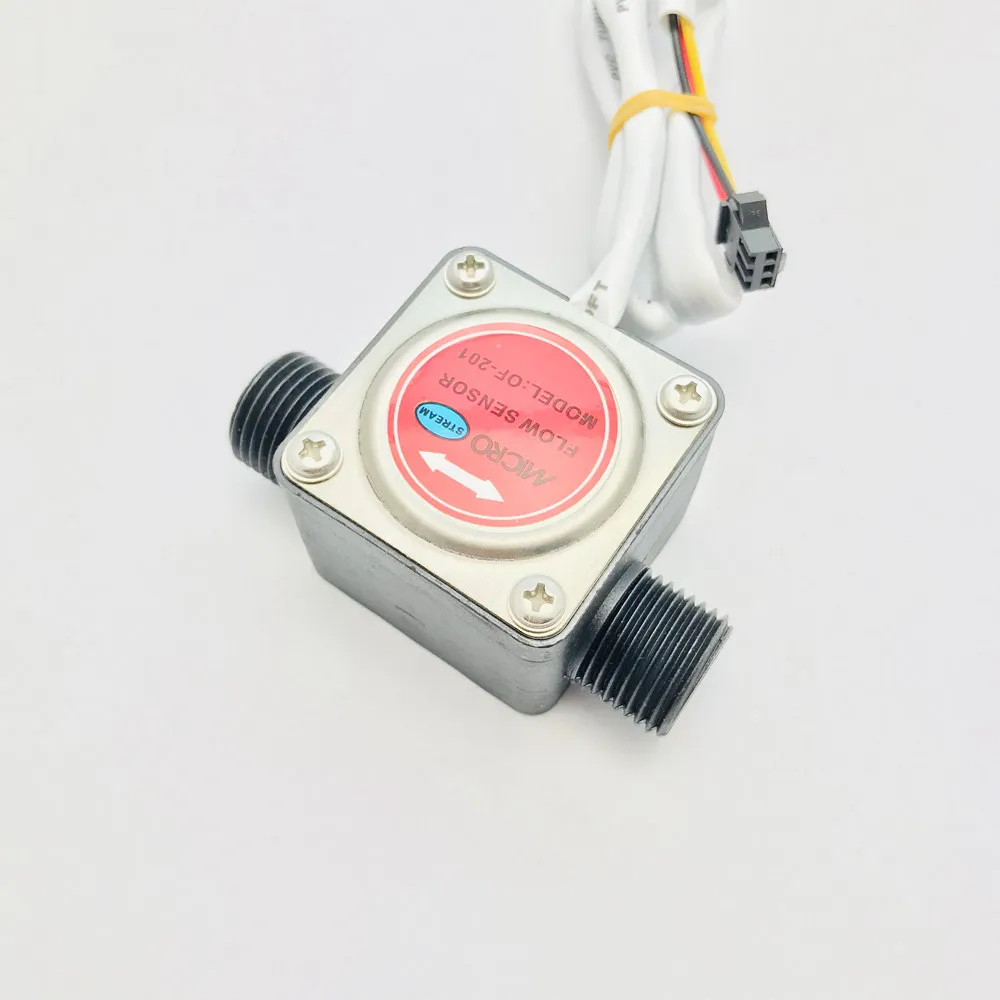 OF201 21 BSP 1/2" Gear Oil Flow Sensor for Milk Honey Beer Lubricant