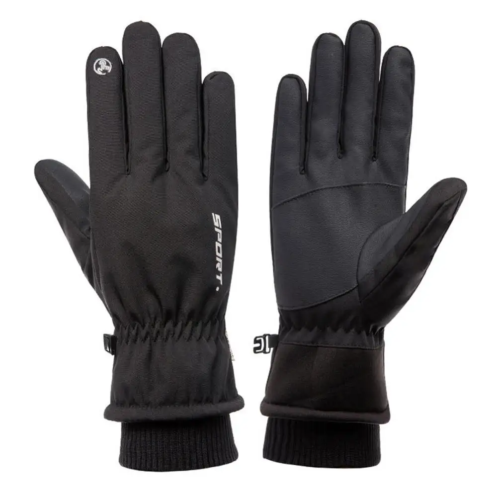 

Touching Screen Electric Gloves Three Level Adjustable Intelligent Winter Warm Riding Ski Charging Heating Gloves