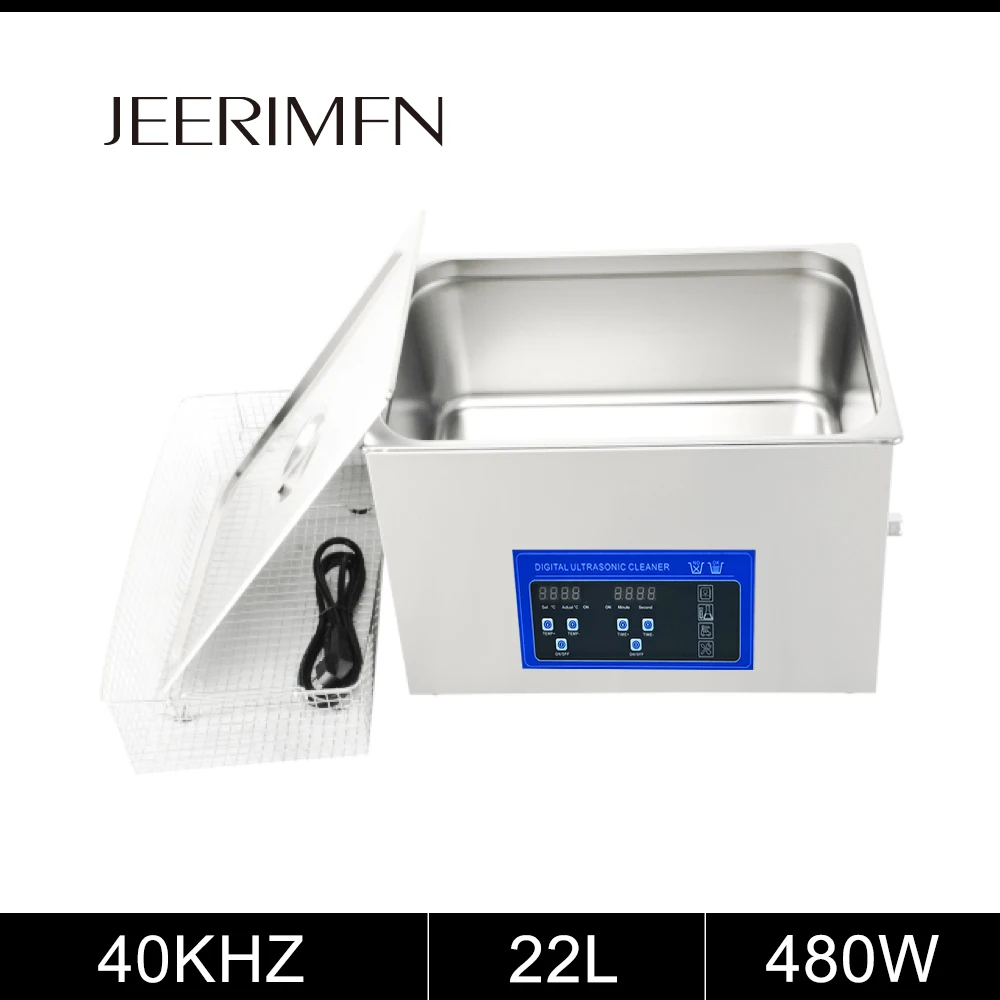 Промышленный ультразвуковой очиститель 22 л печатная плата DPF детали