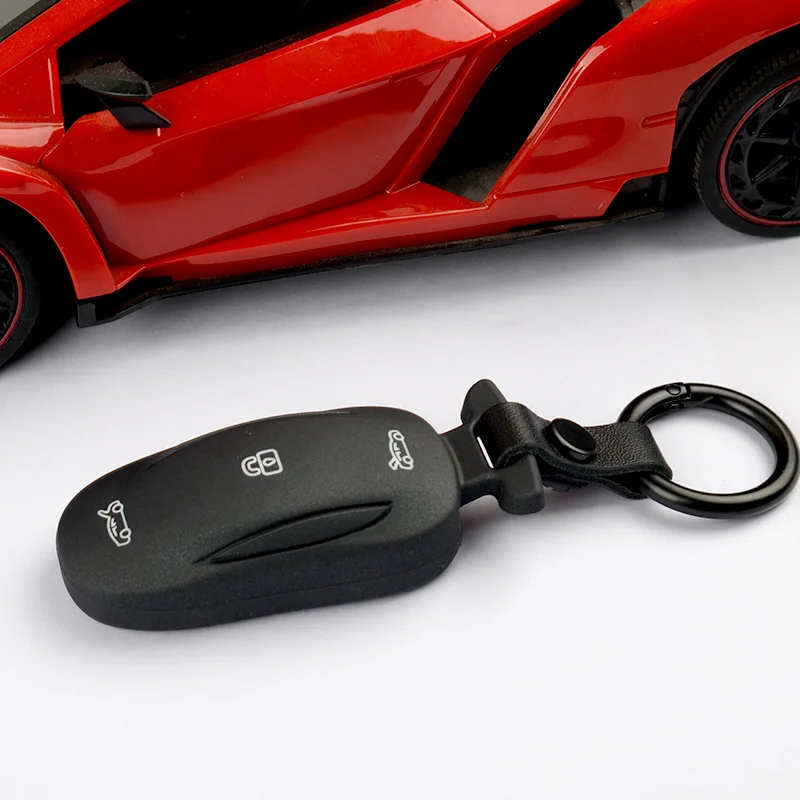 For Tesla Model 3 S Silicone Key Fob Cover Remote Case Protector Black For Tesla Model 3 S Silicone Key Fob Cover Remote Case Protector Black