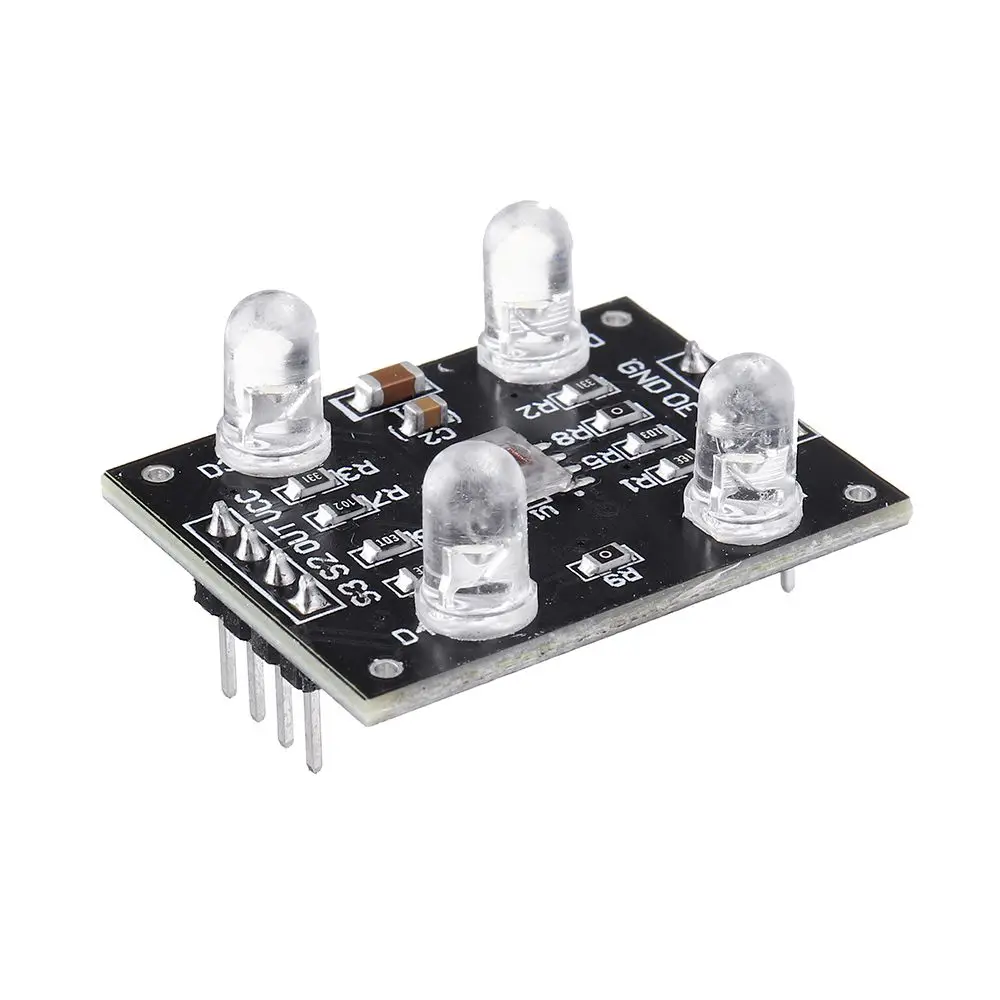 1/3/5/10 шт TCS3200 Цвет Сенсор распознавание цвета модуль для Arduino DIY модуль постоянного тока 3-5V Вход адаптер