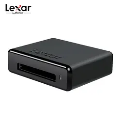 Lexar CFast 2,0 USB 3,0 кард-ридер высокоскоростная CF карта Профессиональный рабочий процесс CR1 кард-ридер продажа ограниченная по времени