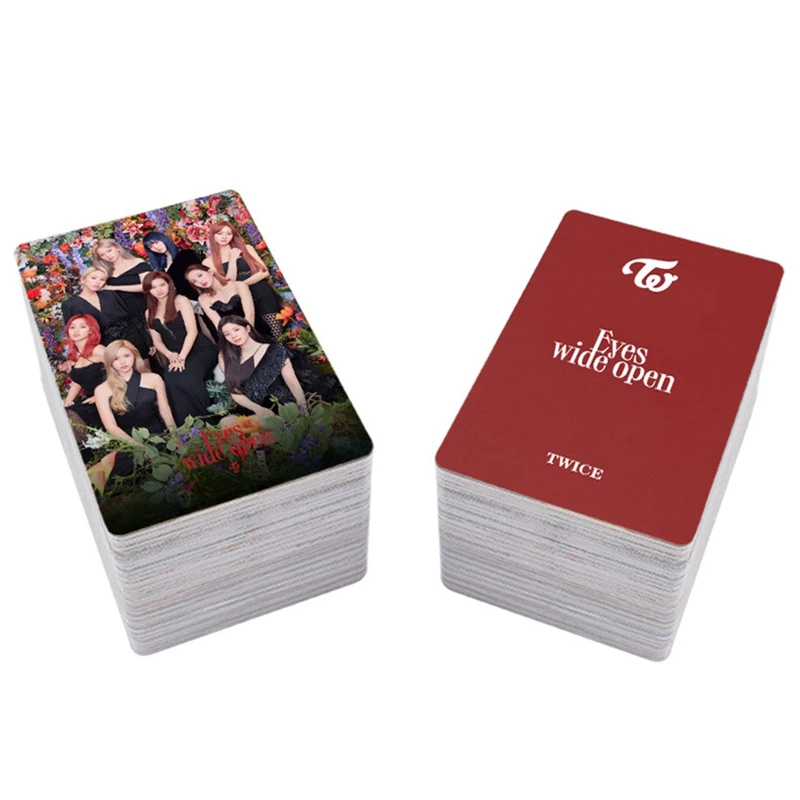 Альбом Kpop TWICE с широкими глазами 10 шт./кор.kpop открытая фотокарточка самодельные