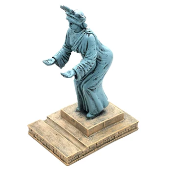 

1PC Statue of Liberty Creative Fashion Resin Card Organizer Display Stand Mobile Phone Rack Pen Holder for Home
