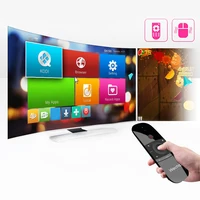 W1 2.4G bezprzewodowa klawiatura Air Mouse inteligentny pilot zdalnego sterowania dla systemu Android TV, pudełko PC akumulator odpowiednio zaplanować podróż Air Mouse Mini bezprzewodowych klawiatur 4
