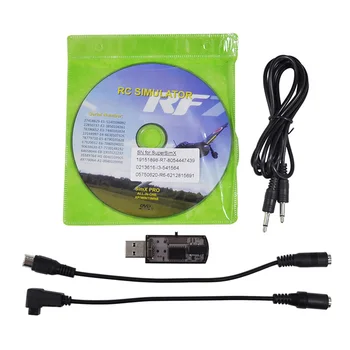 

22 In 1 Replacement Parts Simulater Electronic Racing Practical Cable RC Flight Transmitter Drones USB FPV For G7 Phoenix 5.0