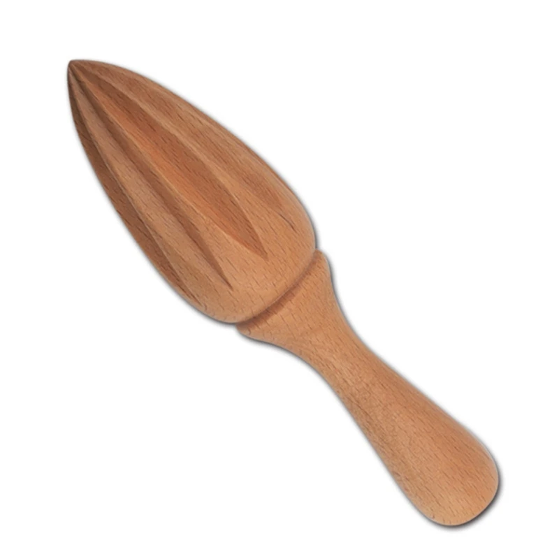 Wooden Citrus Reamer Lemon Hand Juicer Easy to Hold Kitchen Juicing Tool Manual Orange Lime Lemon Juice Reamer for Daily Home