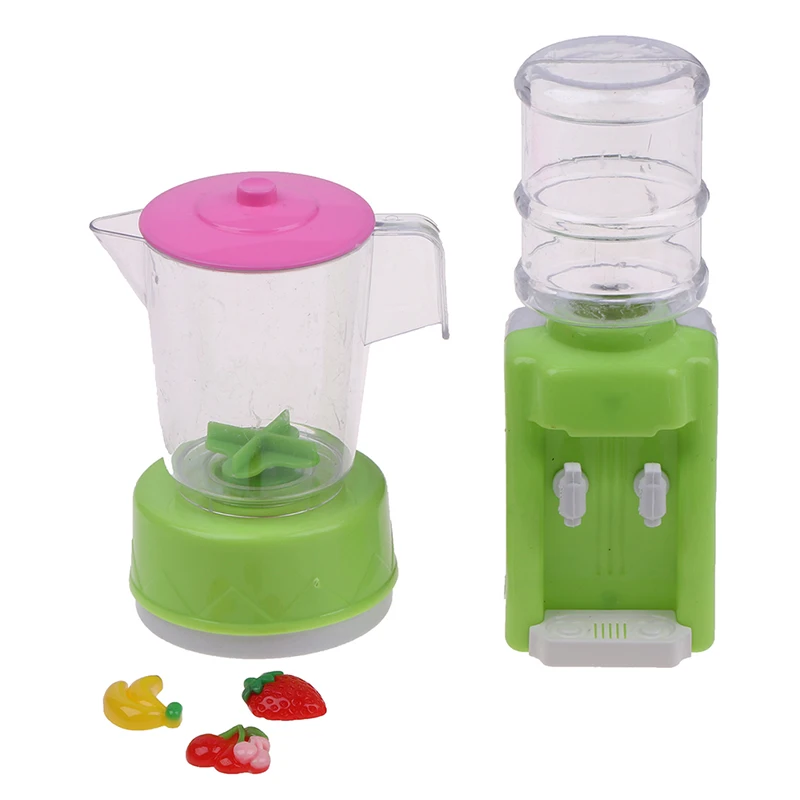 1 Набор пластиковый мини дозатор воды соковыжималка DIY игрушка кукольный домик
