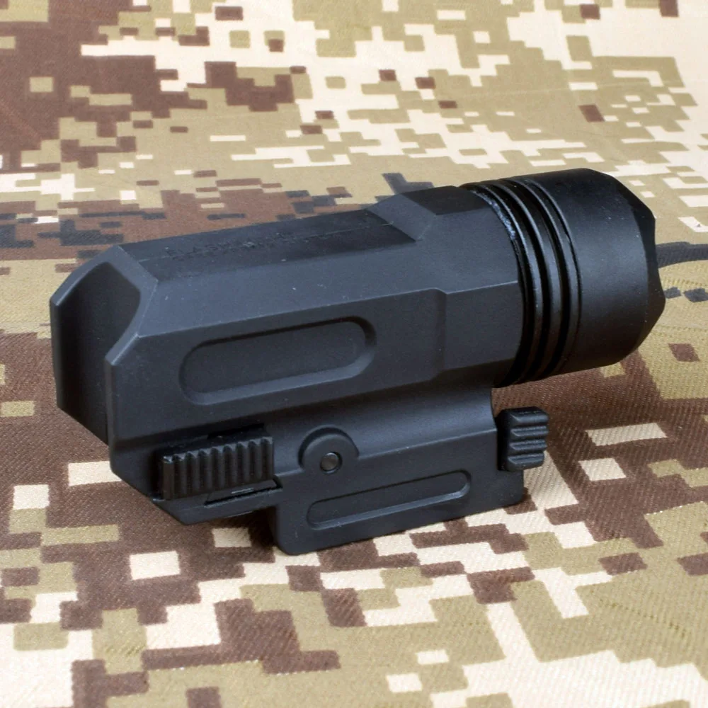 Светодиодный фонарь для ружья винтовки Glock пистолет вспышка светильник тактический фонарь вспышка светильник с выпуском 20 мм крепление для пистолета страйкбол