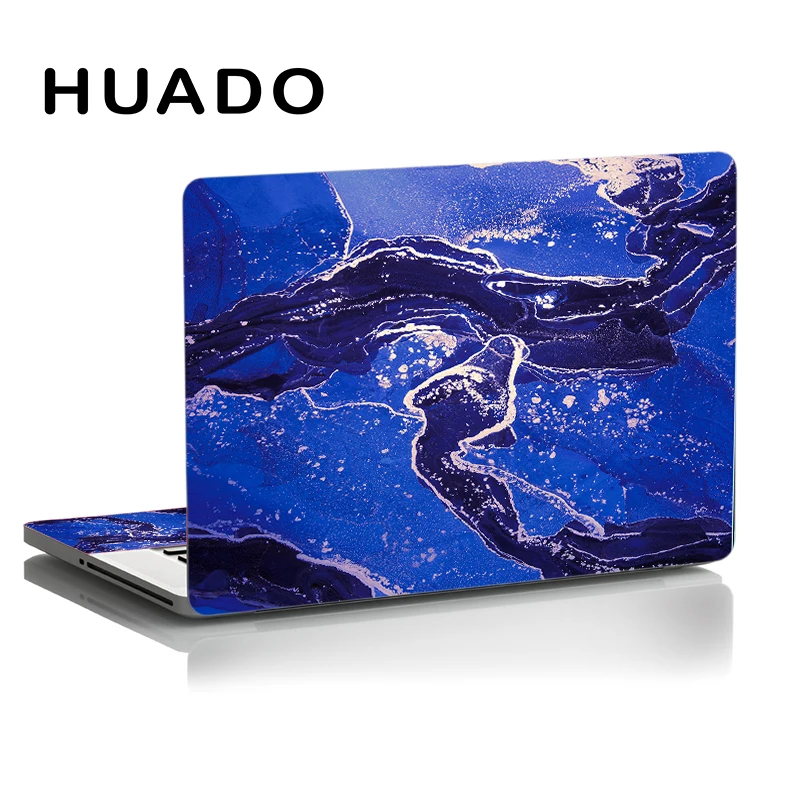 Universal Marble Laptop Sticker Skin Vinyl 11/12/13/14/15.6/17.3 Inch Stickers For Laptop with 2 free small wrist pad