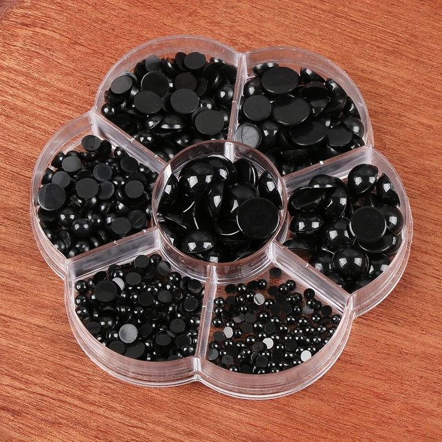 1Set 3-12mm Black Round Plastic Eyes For Dolls Making Toys Bear Eye Doll Eyes for Amigurumi Doll Accessories 3