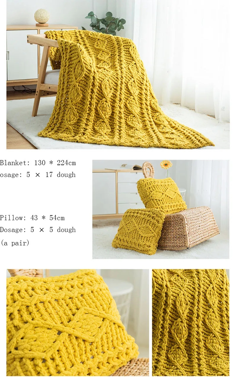 Uyeoco Laine Fil Épaissir 600/300g Fil Épais Islande Laine