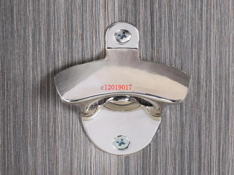 Wall Mount Bar Beer Stainless Steel Iron Glass Cap Bottle Opener High Quality ECO Friendly Kitchen Gadgets Tool