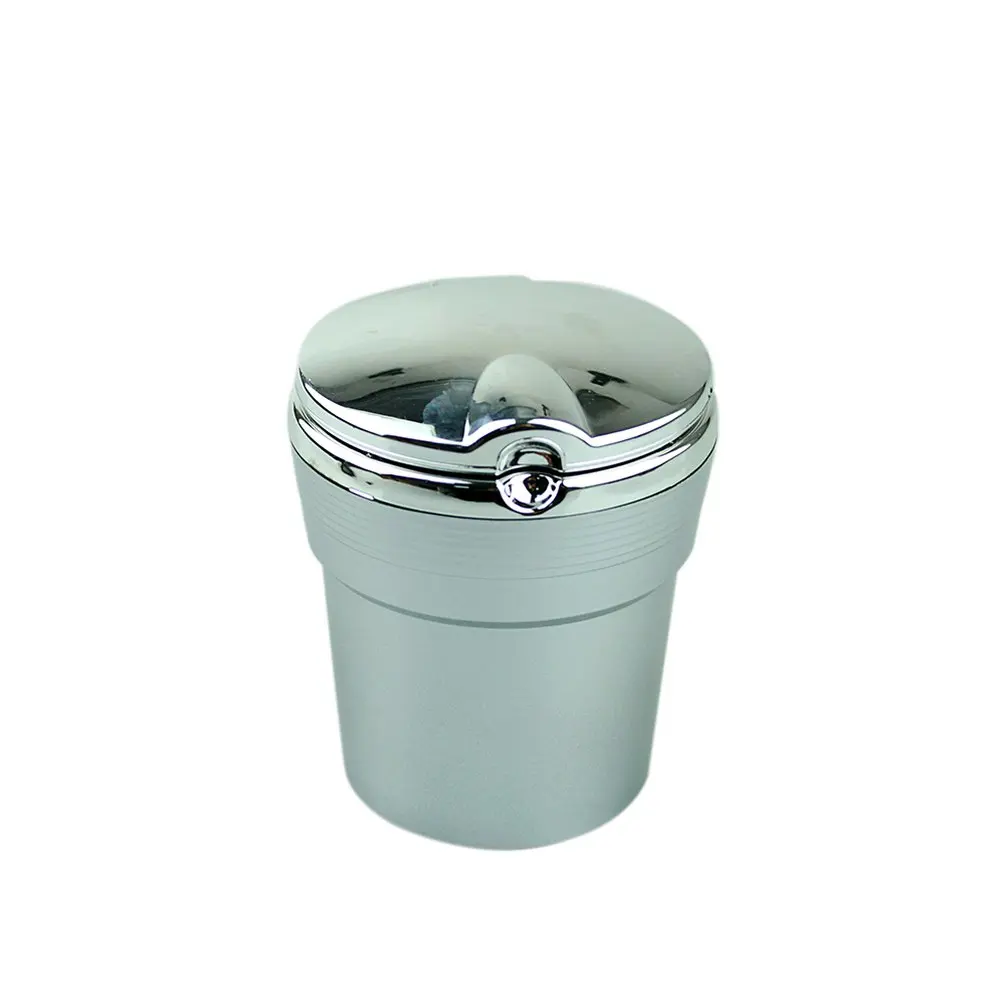 BY-053 New Fashion Driving Car Ashtray Metal Cigarette Smoking Cup Ashtray Ash Holder Car Utility Tools For Car