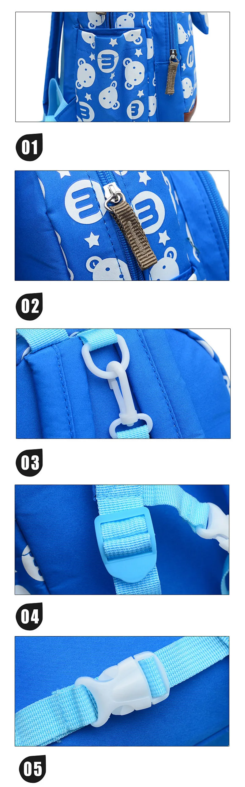 Mochilas escolares infantis, Детские рюкзаки, милый мультяшный рюкзак для детей, школьные сумки, сумка для девочек 1-5 лет
