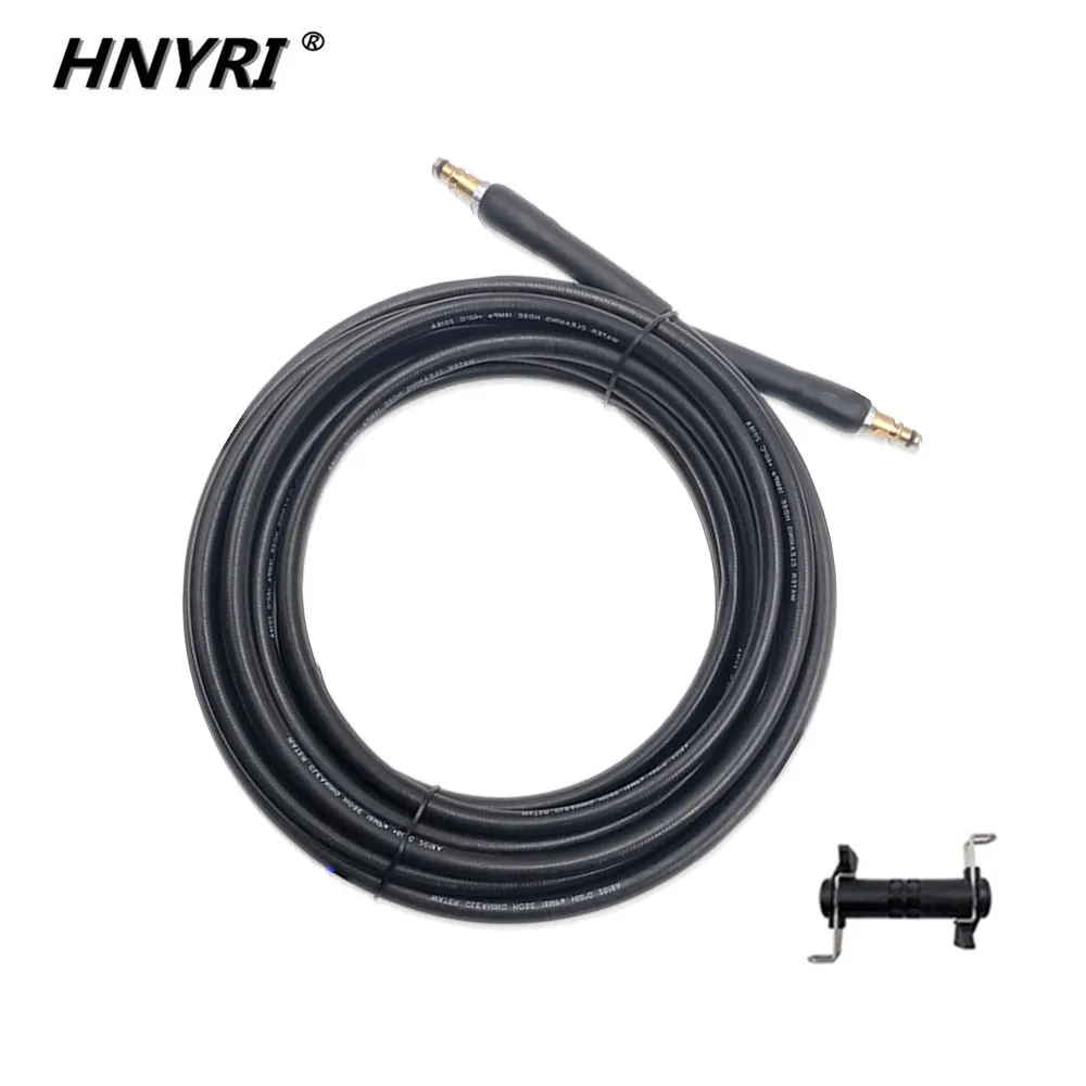 High Pressure Washer Sprayer 10//15m Hose for M22 Nilfisk Washer Pipe Hose Black