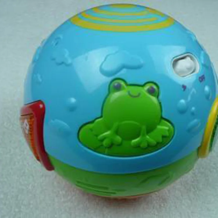Auby Farm Rolling Ball 463310 Obey Infants учится ползать фитнес музыкальная детская игрушка