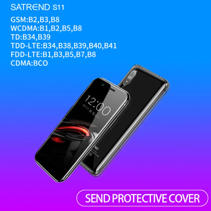 Маленький 4G Мини смартфон S11 Android 7 1 Google Play Store сотовый телефон MTK6739 Wi Fi две SIM карты 3
