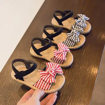

Summer Kids Sandals for Girls Baby Sandal Soft Bow Princess Girls Shoes Children Beach Sandals Toddler Shoes