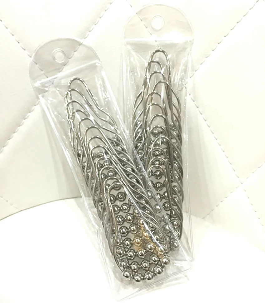 Description Picture 2 of itemShower Curtain Rings Metal Shower Curtain Hooks Rings For Bathroom Shower Rods Shower Hooks Shower Rings For Curtain