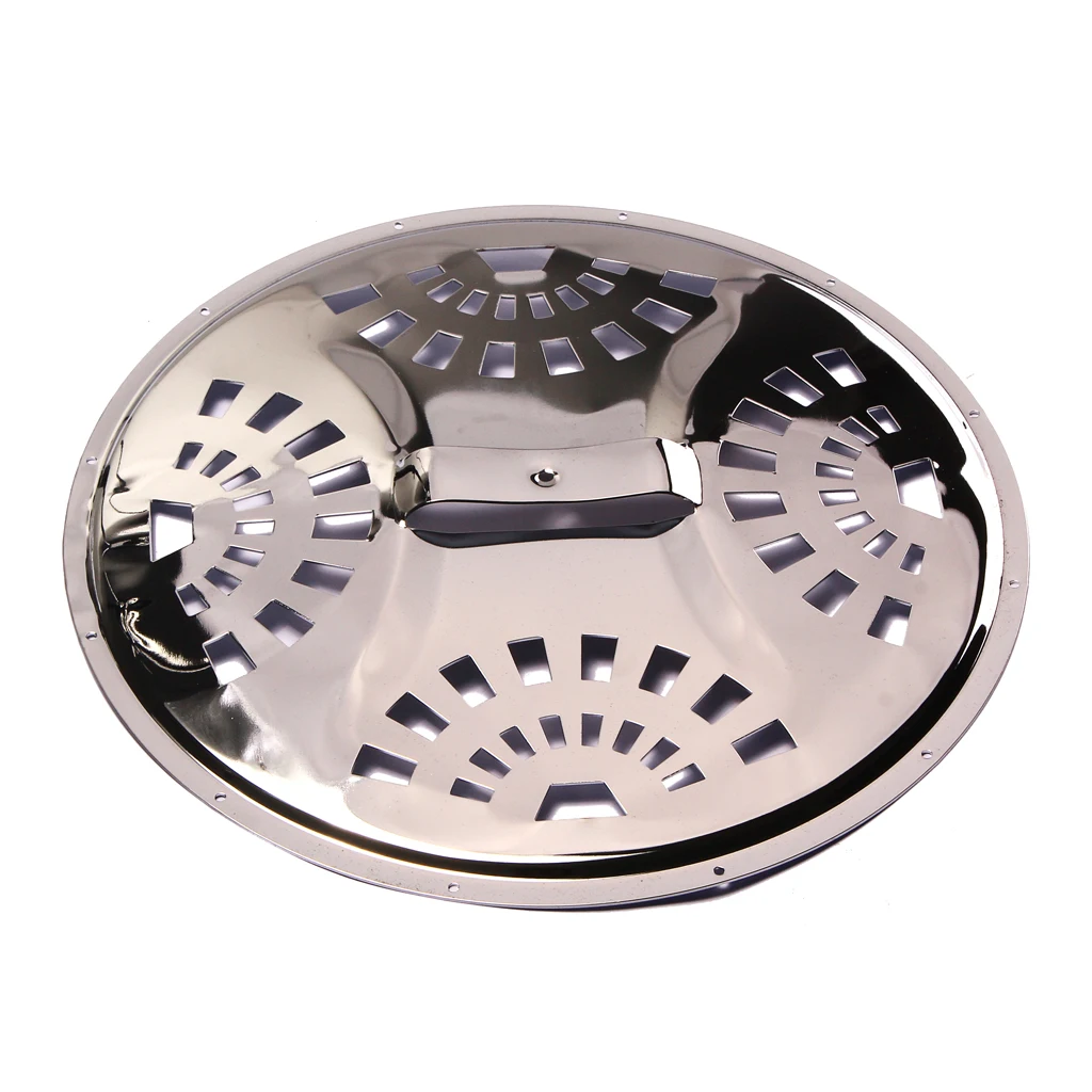 Sliver Resonator Iron Dobro Guitar Coverplate For Spider Bridge 281 X 274mm