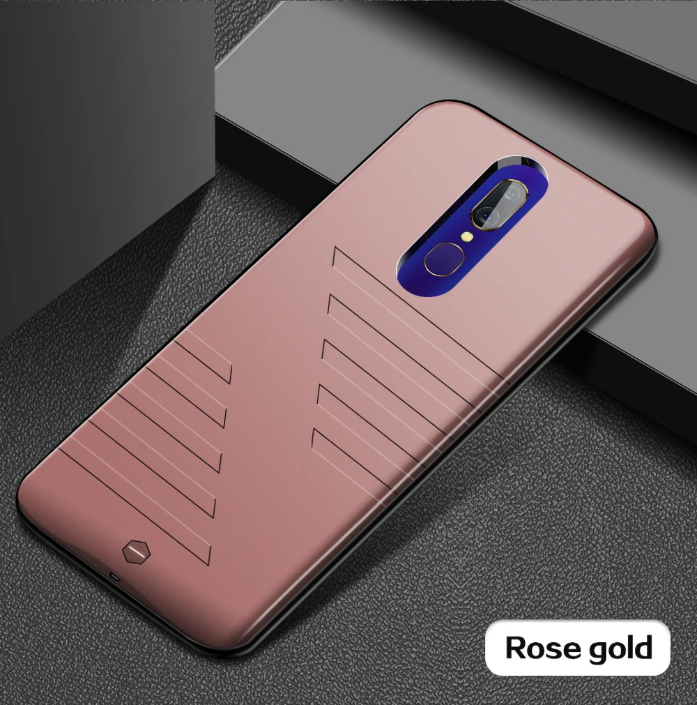 6800 мАч чехол для зарядного устройства для OPPO F11 ультра-тонкий Экстремальный Аккумулятор Чехол для аккумулятора для OPPO A9 A9X повербанк перезаряжаемый чехол