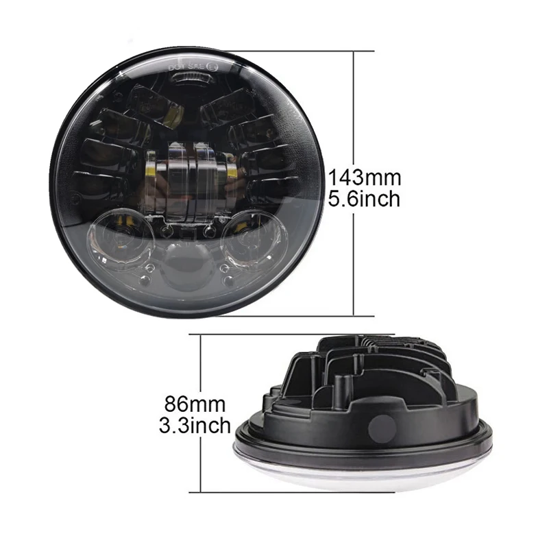 J.W.Speaker 5.75inch LEDヘッドライト8690 気が付き