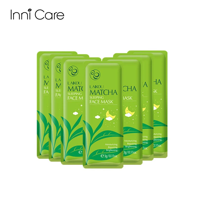 Mascarilla Matcha Con Brillo E Hidratacion 7 Uds Mascarilla Facial Para Dormir Belleza Nutritiva Control De Aceite Cuidado De La Piel Tratamientos Y Mascarillas Aliexpress