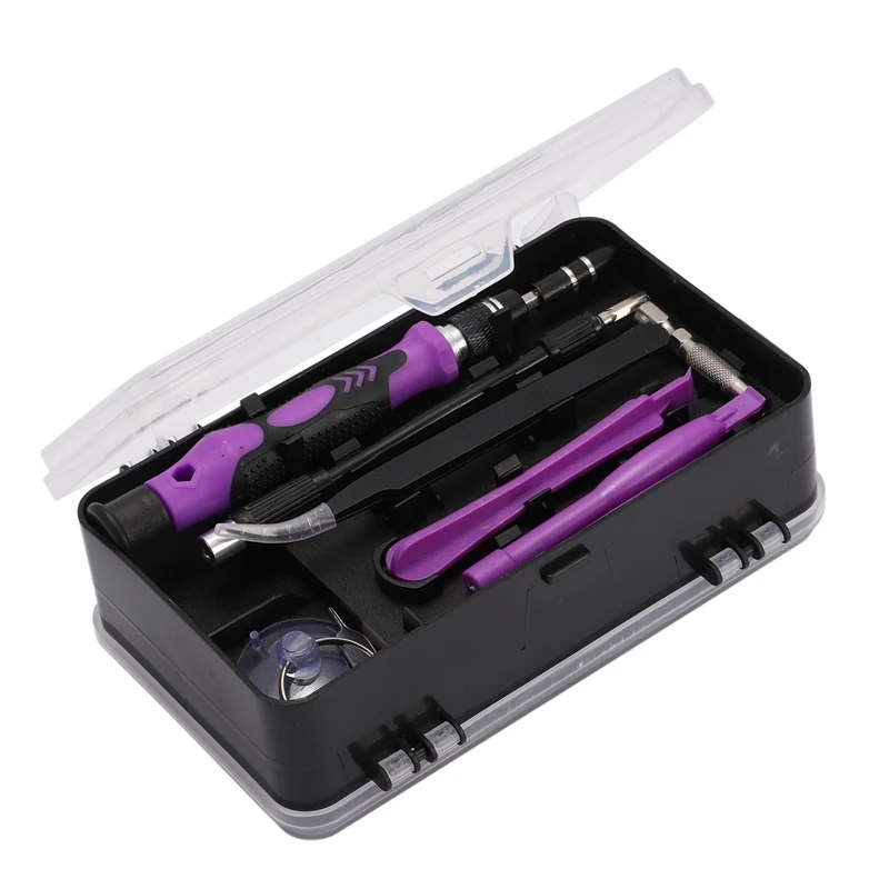 

1 Set 115 in 1 Multi-Function Magnetic Mini Precision Screwdriver Kit with Replaceable Bits for Mobile Phone, Laptop, Watch, Gla