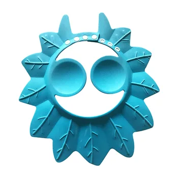 

Kids Shampoo Shower Bathing Cap Bath Protect djustable Soft Cat For Baby Wash Hair Shield Children Bathing Hat cosas para bebe