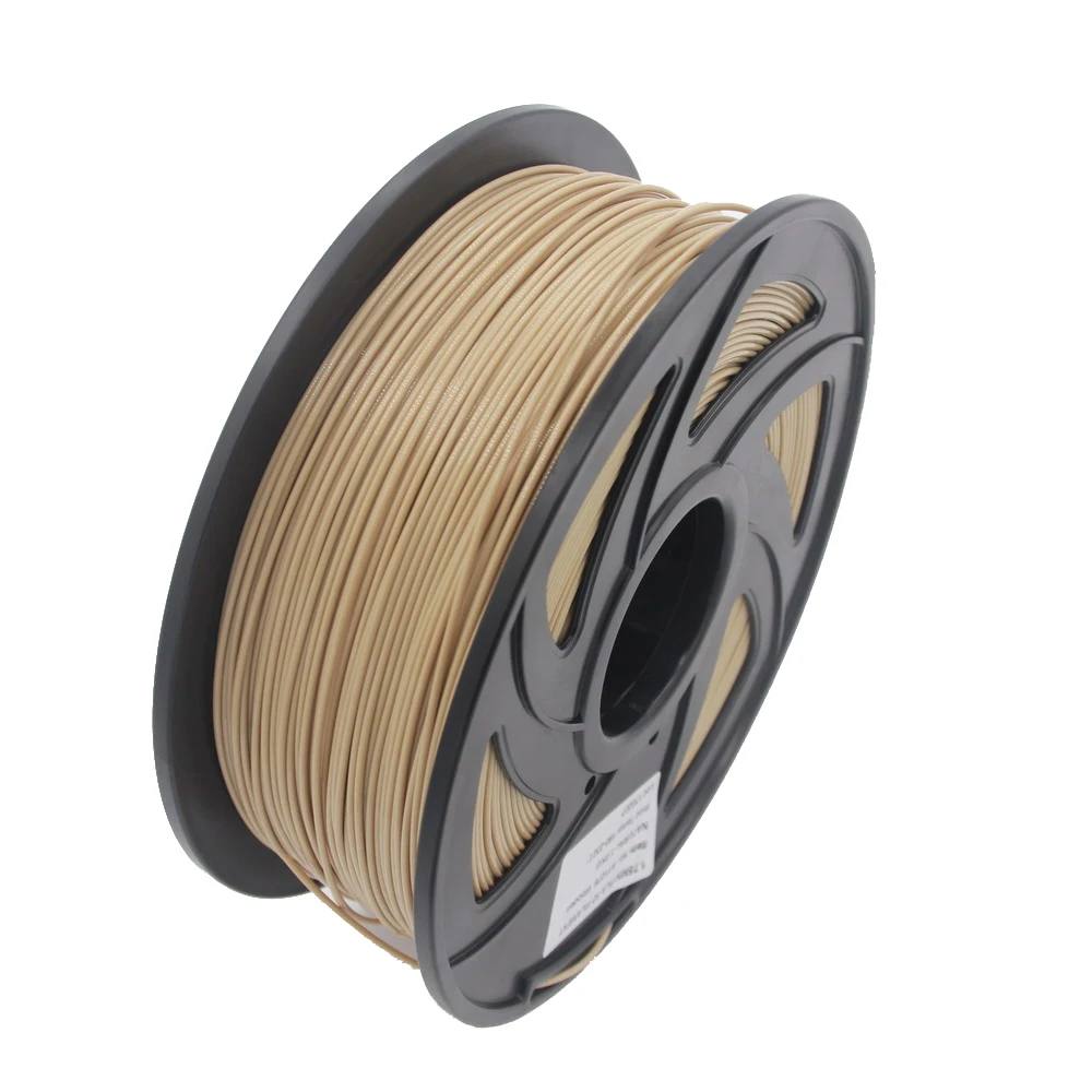 Wooden Pla нить для 3d принтера материал Pla нить 1,75 мм Диаметр печатного материала поставка 3d принтера s 1 кг 2.2Lb катушка - Цвет: Wooden