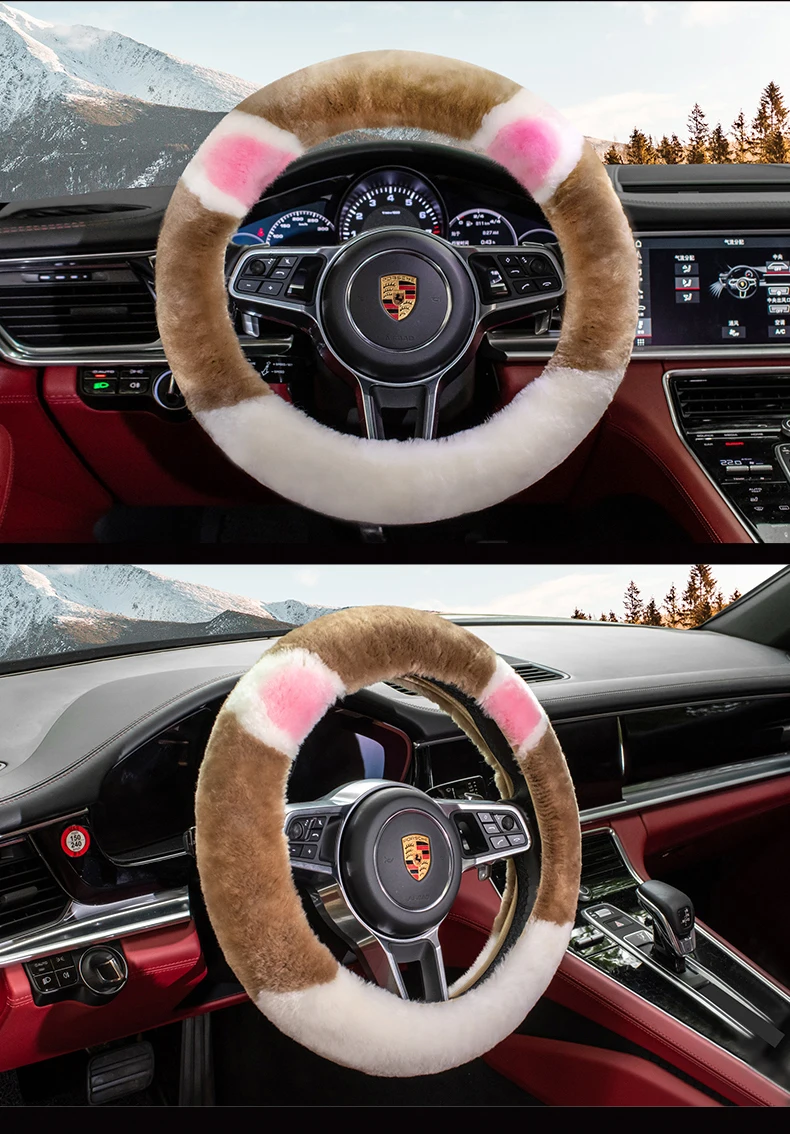 plush steering wheel cover 6