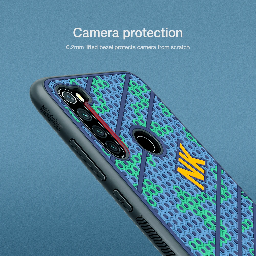 Redmi Note 8 чехол Nillkin силиконовый PC задняя крышка гладкая Противоударная для Xiaomi Redmi Note8 Note 8 Pro