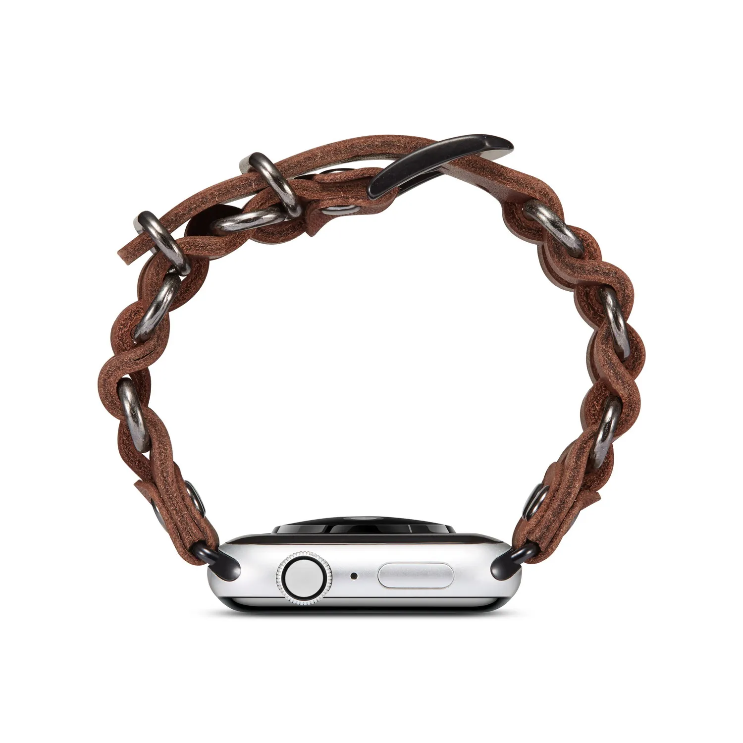 Ретро Кожаный ремешок для часов для apple watch 1 2 3 4 5 iwatch Ремешки для наручных часов 38 мм 42 мм 40 мм 44 мм