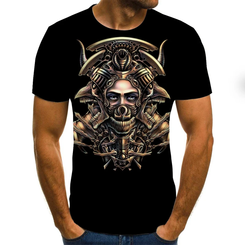Новинка 2020 3D футболка аниме винтажная черная летняя модная оверсайз StreetwearXXS