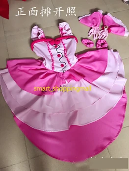 

Mermaid Melody Nanami Luchia Cosplay Costume Ruchia Pink Lolita Dress Skirt Suit Uniform
