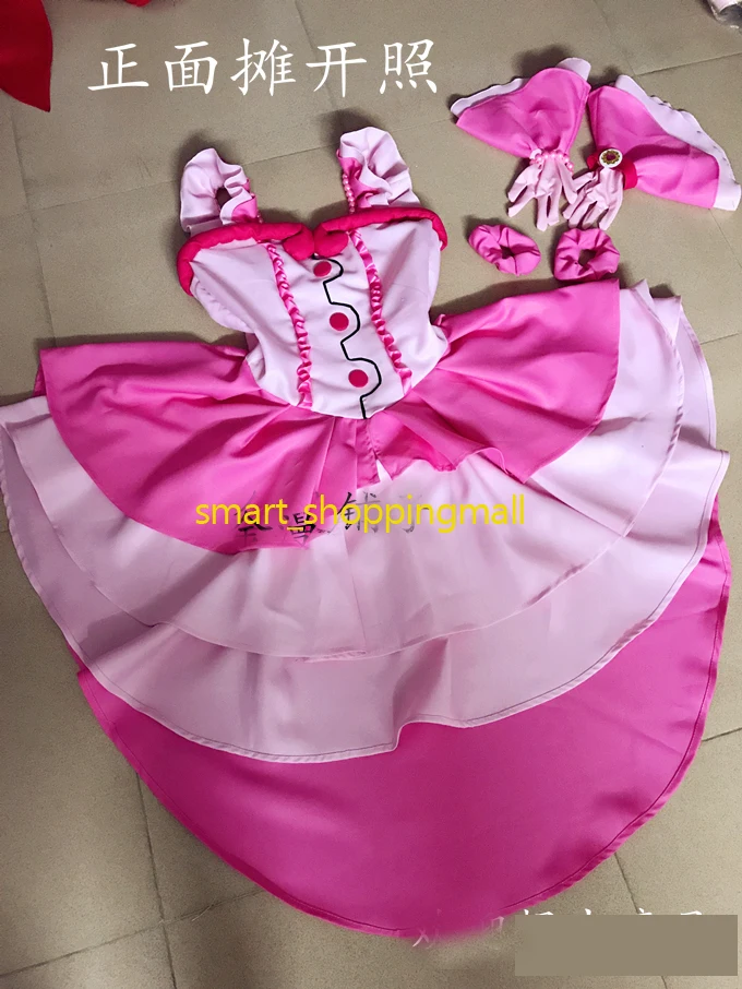 Mermaid Melody Nanami Luchia Cosplay Kostuum Ruchia Roze Lolita Jurk Rok Pak Uniform Mermaid Melody Nanami Luchia Cosplay Kostuum Ruchia Roze Lolita Jurk Rok Pak Uniform