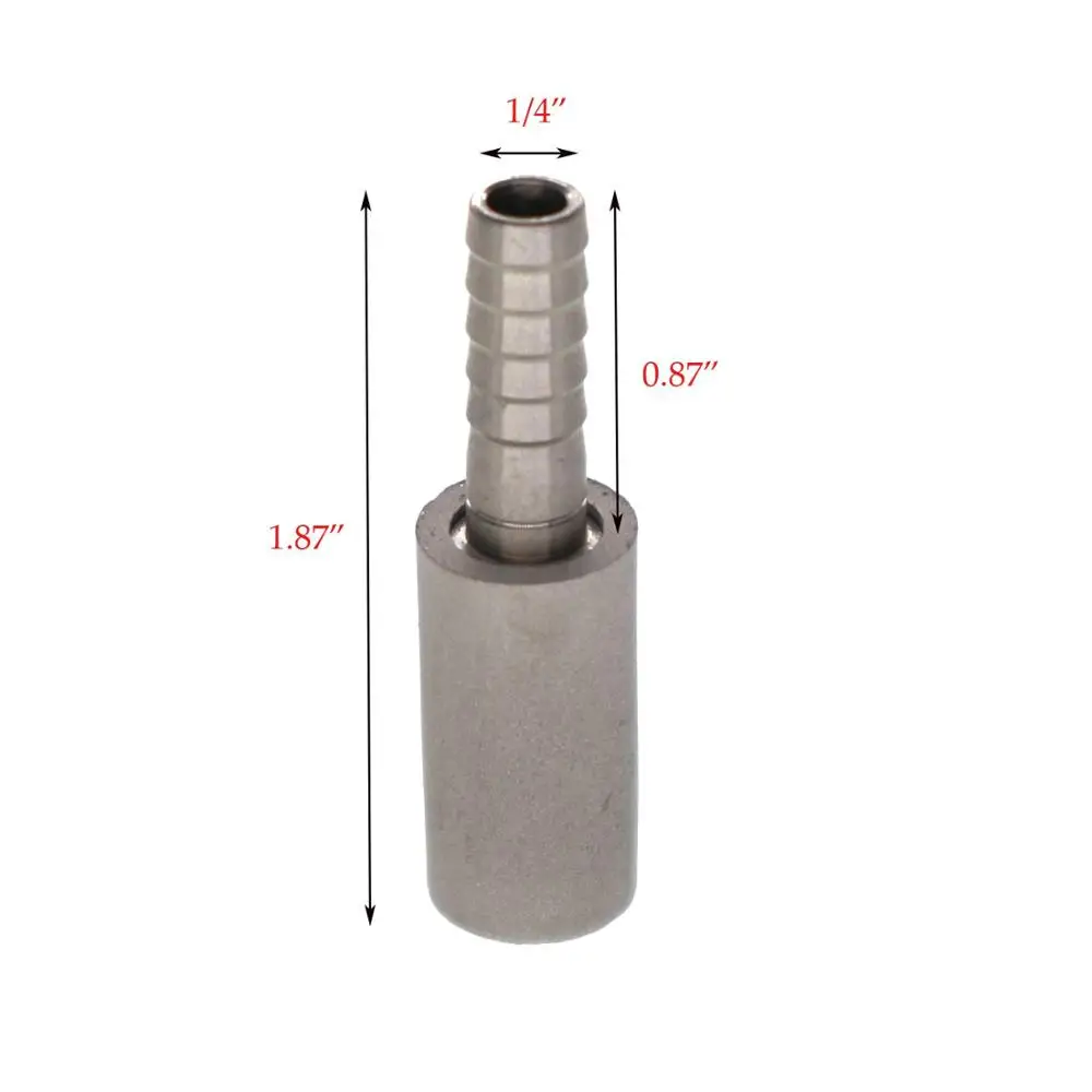 Homebrew Oxygenation камень для диффузии сталь газировка пива аэрация вина инструменты