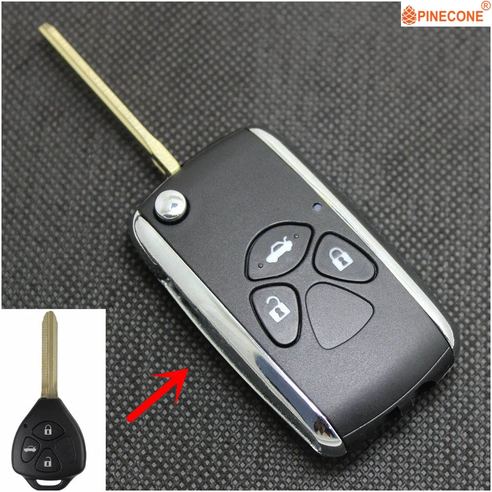 PINECONE для Toyota Camry 2009 2010 2011 Rav4 2012 Corolla сменный модифицированный откидной