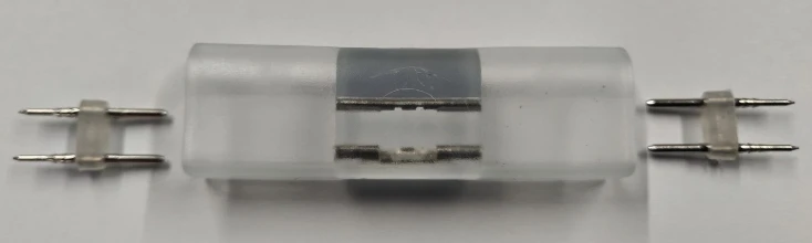 US $330.00 free shipping HIGH QUALITY silicon glue ledneon tube with end caps and clips and connectorsDC12VDC24V 3 yearswarranty
