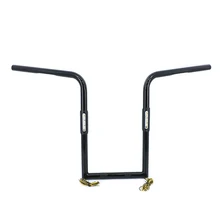 Мотоцикл Универсальный 1" Rise 1'' 25 мм руль с Светодиодный светильник сигнала поворота для Harley Honda Yamaha Suzuki Cruiser