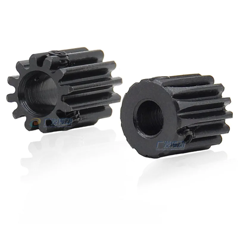 Motor Gear 1Pcs 45# Steel Spur Gear With Step 1M 10 Tooth-14 Tooth Pinion Gear