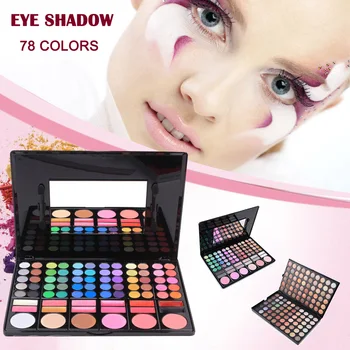 

78 Colors Eye Shadow Palette Makeup Palette Earth Color Makeup Pearlescent Matte Beauty Set HJL2019
